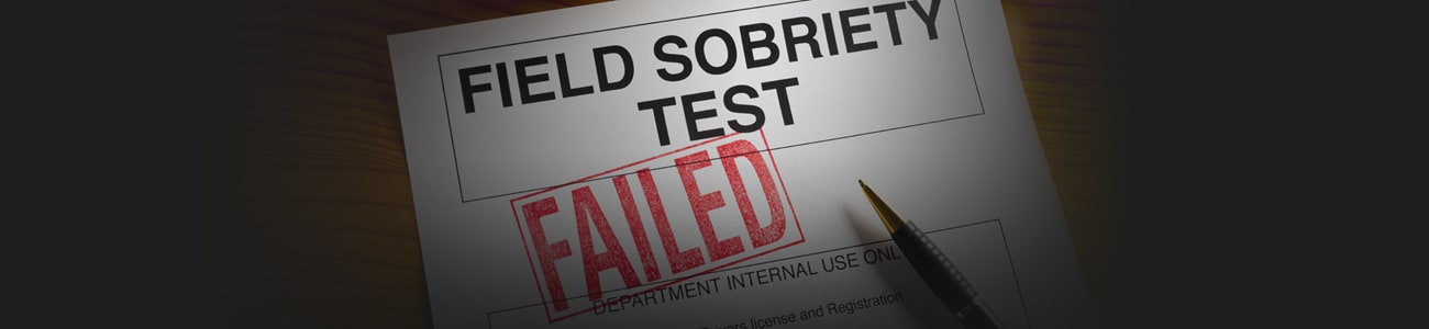Failed soberty test - Grabel & Associates